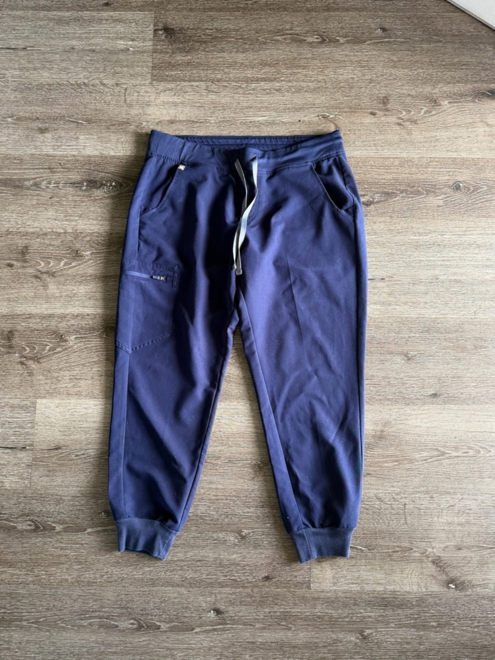 Figs Men's Navy Joggers with Drawstring and Utility Pocket